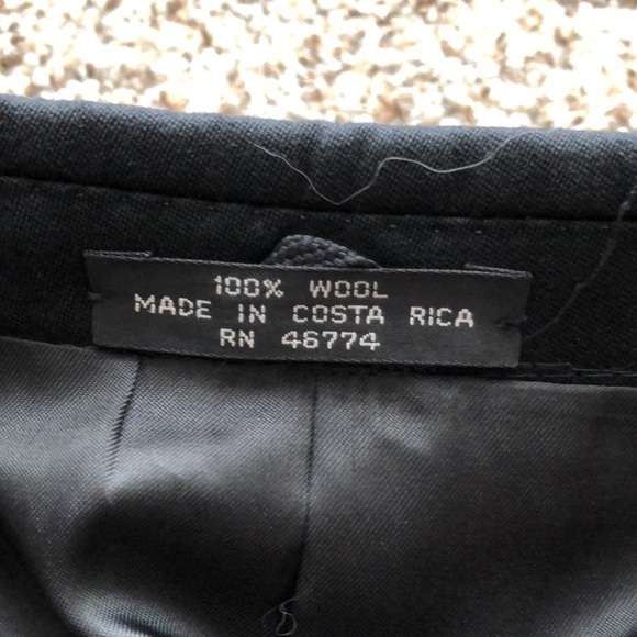 Bank Street Collection men’s black suit jacket size regular 42. - Picture 5 of 8